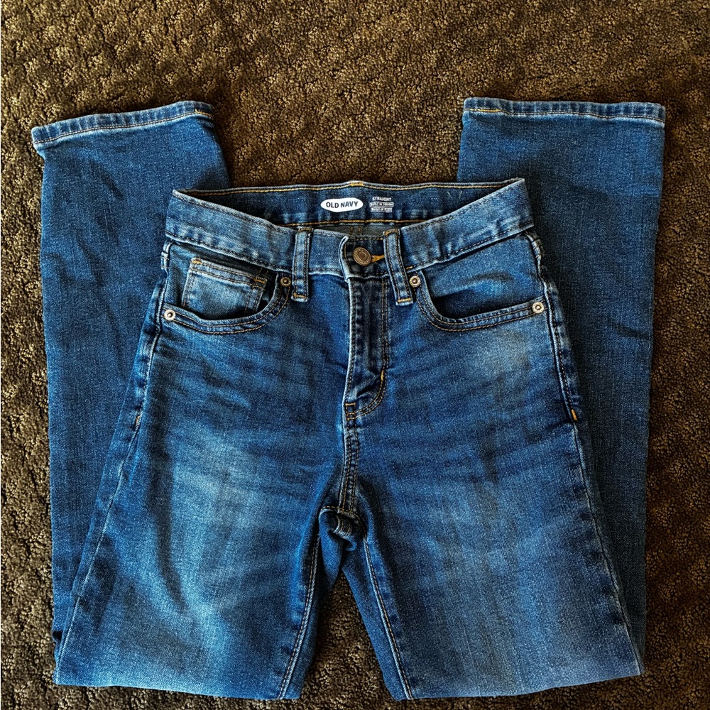 Old Navy Boys Slim Straight  Blue Jeans